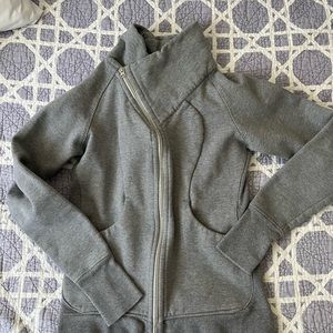 SOLD Lululemon gray zip up